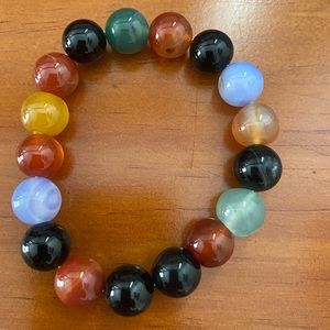 Colorful beaded bracelet